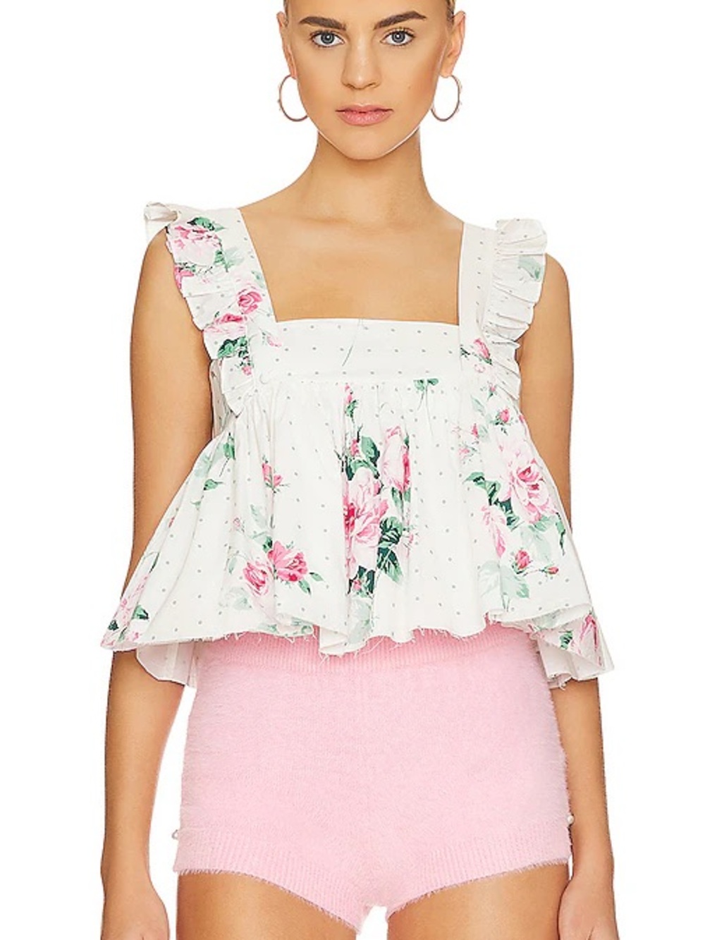 Selkie x Revolve The Ruffle Apron Top - Nursery